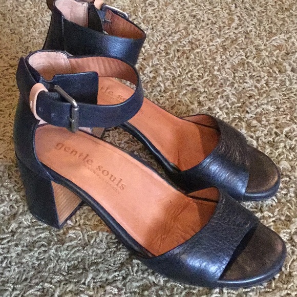 gentle souls christa heeled sandals